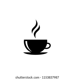 Coffee Cup Icon Vector Logo Template