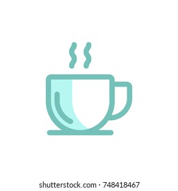 coffee cup icon vector. coffee cup icon modern style design