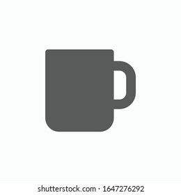 coffee cup icon, cup vector, mug illustration