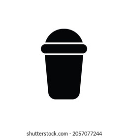Coffee cup icon vector. Coffee sign