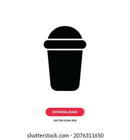 Vector de icono de taza de café. Cartel del café