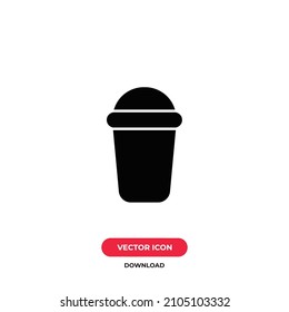Coffee cup icon vector. Coffee sign