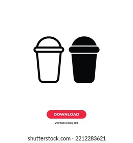 Coffee cup icon vector. Coffee sign