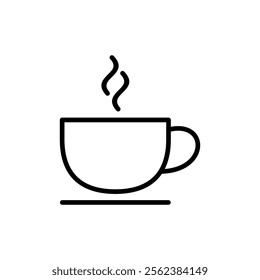 coffee cup icon vector. cup a coffee sign and symbol