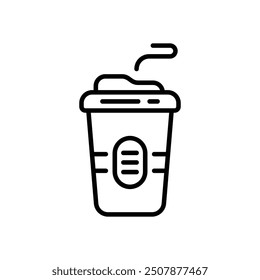 Icono de taza de café Vector ilustración de stock