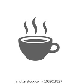 Coffee cup icon vector  Symbol for your web site design  logo  app  UI  Vector illustration  EPS