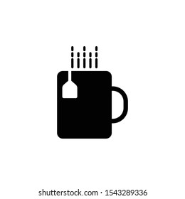 Coffee cup icon vector. Symbol for your web site design, logo, app, UI. Vector illustration, EPS