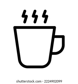 Coffee Cup Icon Vector Symbol Design Illustration