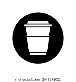 Kaffeetasse Icon Vektorgrafik. Teetassen-Illustrationszeichen. Mokka-Symbol. Tee-Logo. Marke des heißen Getränks.