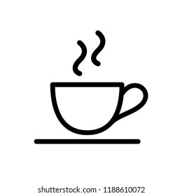 coffee cup icon vector template