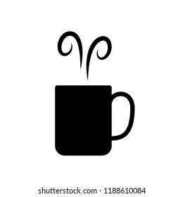 coffee cup icon vector template