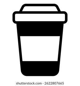 Kaffeetasse-Symbol, für Web, App, Infografik usw.