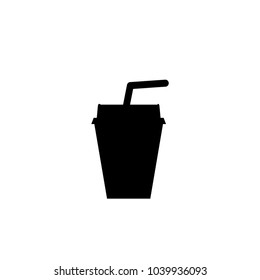 coffee cup icon.black design color