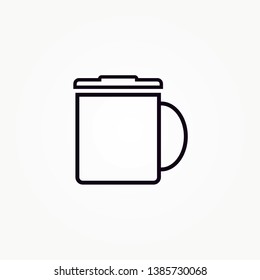  coffee cup icon.Coffee cup simple icon. Vector illustration