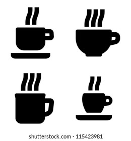 Coffee cup icons