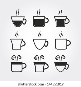 coffee cup icons