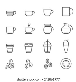 Coffee and Coffee cup Icons