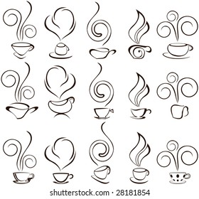 coffee cup icons