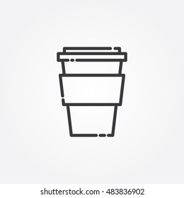 coffee cup icons vector