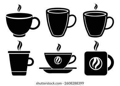 coffee cup icons vector illustration 