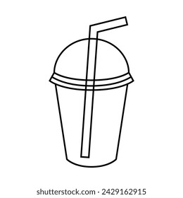 Iconos de taza de café vector. Icono plano de refresco. ilustración vectorial estilo plano