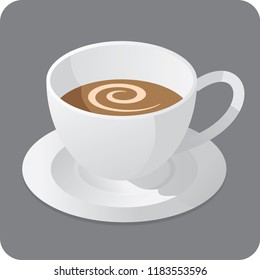 Coffee cup illustration
