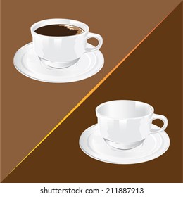 Coffee cup illustration