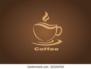 coffee cup illustration 