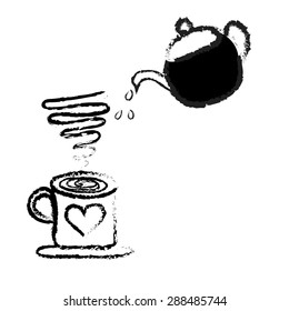 coffee cup illustration