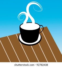 Coffee cup illustration