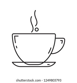 coffee and cup illustration vector