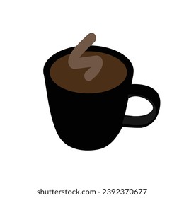 coffee cup illustration vector design