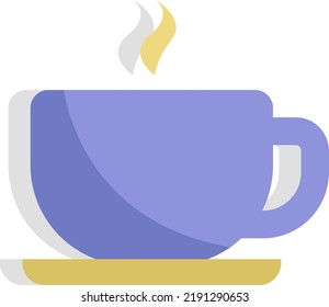 Coffee cup, ilustración, vector sobre fondo blanco.