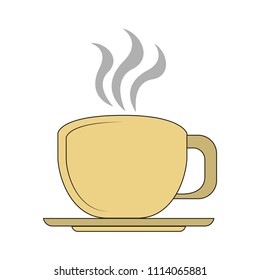 Coffee cup isolated