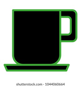 coffee cup isolated icon