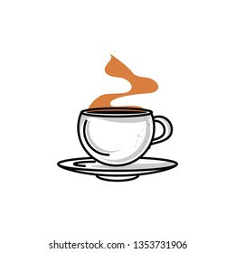 coffee cup isolated icon