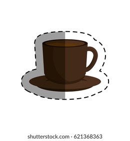 coffee cup isolated icon
