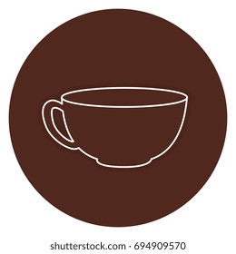 coffee cup isolated icon