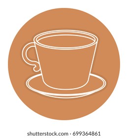 coffee cup isolated icon