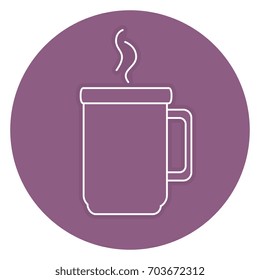 coffee cup isolated icon