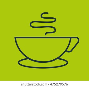 coffee cup isolated icon vector illustration design