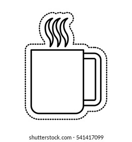 coffee cup isolated icon vector illustration design