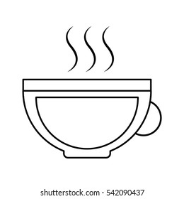 coffee cup isolated icon vector illustration design