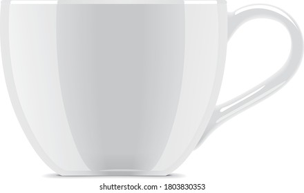 Coffee cup isolated on white background 