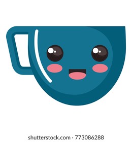 coffee cup kawai character