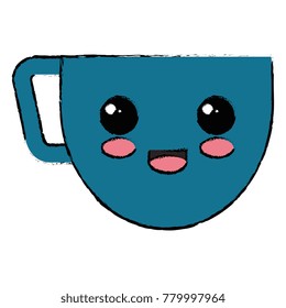 coffee cup kawai character