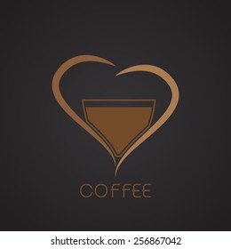 coffee cup label