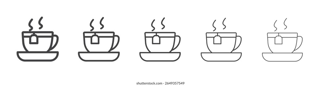 coffee cup Line graphics illustration symbol