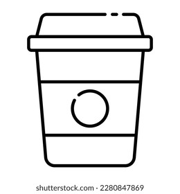 Kaffeetasse-Symbol. Vektorgrafik.