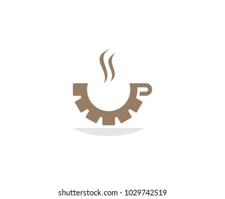 Coffee cup logo 